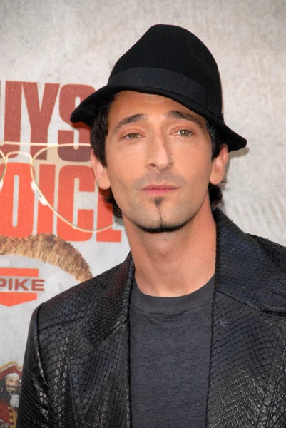 Adrien brody op spike TV's 4e jaarlijkse jongens choice awards van sony studio's, culver city, ca. 06-05-10 — Stockfoto