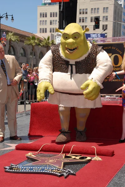 Shrek w indukcji — Zdjęcie stockowe
