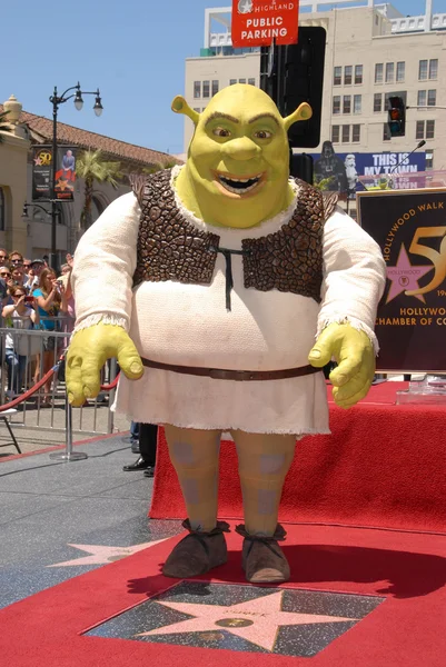 Shrek på induktion — Stockfoto