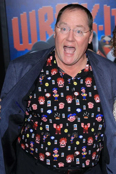 John Lasseter no "Wreck-It Ralph" Film Premiere, El Capitan, Hollywood, CA 10-29-12 — Fotografia de Stock