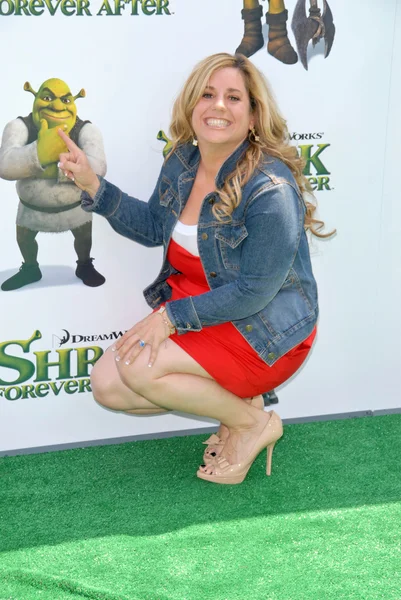 Marissa jaret winokur bei der "shrek forever after" los angeles premiere, gibson amphitheater, universal city, ca. 16.05. — Stockfoto