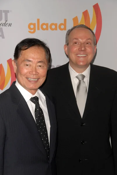 George takei på 21: a årliga glaad media awards, hyatt regency century plaza, century city, ca. 04-17-10 — Stockfoto