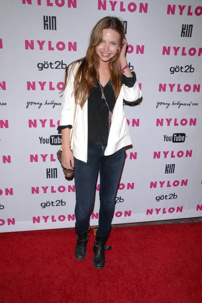 Daveigh Chase at the NYLON Magazine's May Issue Young Hollywood Launch Party, Roosevelt Hotel, Hollywood, CA. 05-12-10 — Stock Photo, Image