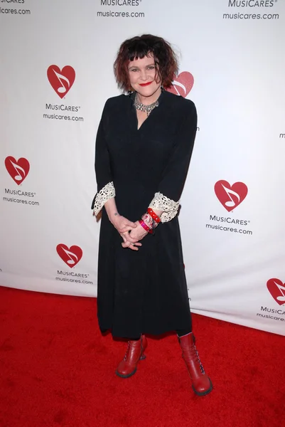 Exene Cervenkaat the 6th Annual Musicares MAP Fund Bevefit Concert celebrating women in recovery, Club Nokia, Los Angeles, CA. 05-07-10 — Stok fotoğraf