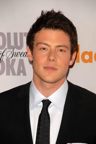 Cory Monteith at the 21st Annual GLAAD Media Awards, Hyatt Regency Century Plaza, Century City, CA. 04-17-10 — Stock Photo, Image