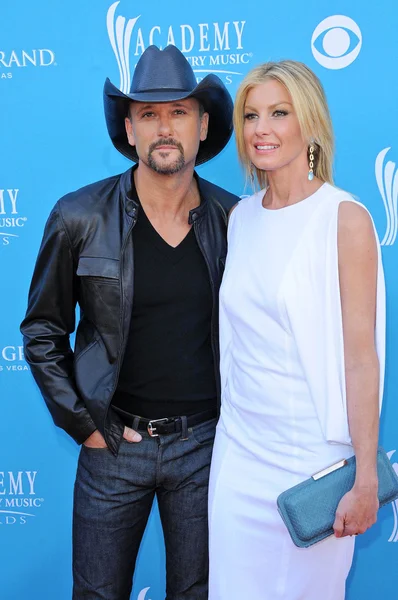 Tim McGraw and Faith Hill — Stock Photo, Image