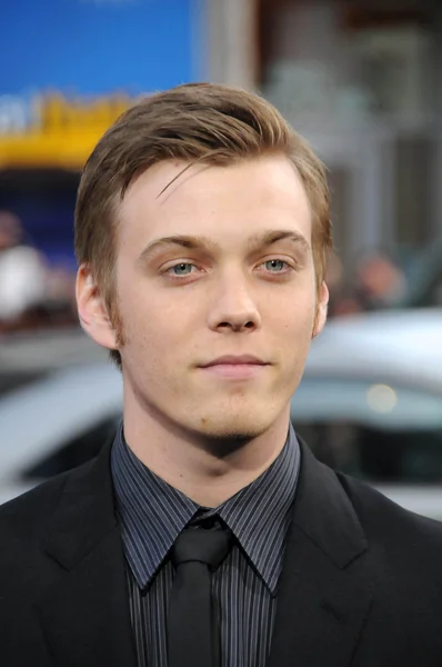 Jake Abel en el estreno mundial de "Pesadilla en Elm Street", Chinese Theater, Hollywood, CA. 04-27-10 — Foto de Stock