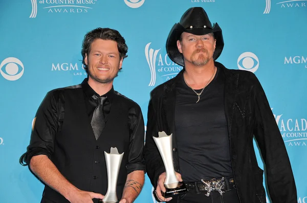 Blake Shelton and Trace Adkins — Stock Photo, Image