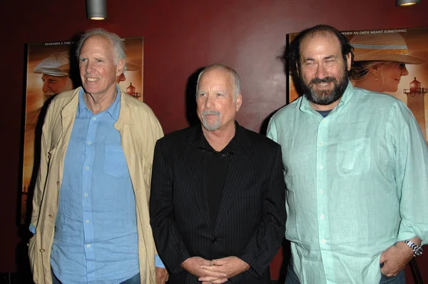 Bruce dern, richard dreyfuss i daniel adams — Zdjęcie stockowe