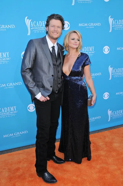 Blake Shelton and Miranda Lambert — Stock Photo, Image