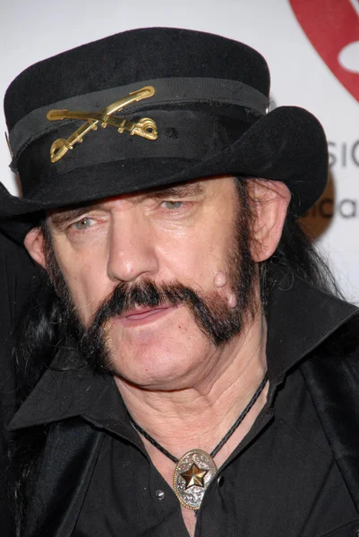 Lemmy Kilmister at the 6th Annual Musicares MAP Fund Bevefit Concert celebrating women in recovery, Club Nokia, Los Angeles, CA. 05-07-10 — Stockfoto