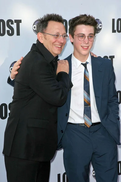 Michael Emerson, Sterling Beaumon — Stock Photo, Image