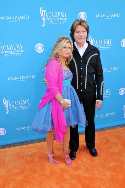 John Fogerty e Esposa Julie — Fotografia de Stock