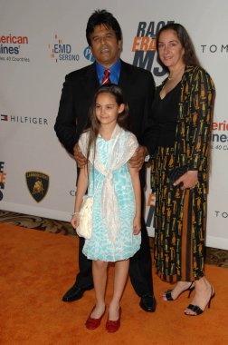 Erik Estrada, Wife Nanette and Daughter at the 17th Annual Race To Erase MS, Century Plaza Hotel, Century City, CA 05-07-10