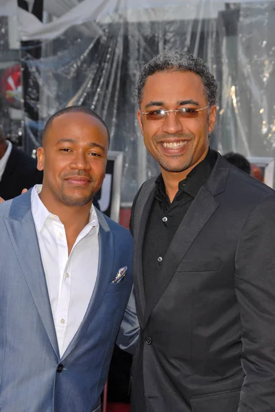 Columbus Short and Sylvain White — Stock Photo, Image