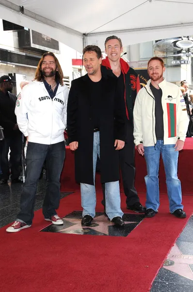 Alan Doyle, Russell Crowe, Kevin Durand y Scott Grimes —  Fotos de Stock