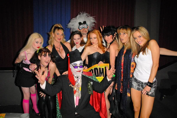 Doc Mock, Shelley Michelle, Count Smokula, Paula Labaredas and the Troma Crew — Stock Photo, Image