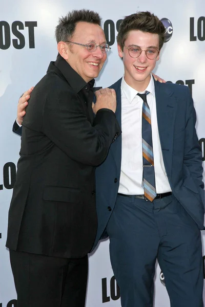 Michael Emerson, Sterling Beaumon at "Lost" Live: The Final Celebration, Royce Halll, UCLA, Westwood, CA. 05-13-10 — Stock Photo, Image