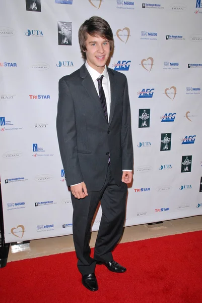 Devon Werkheiser at the Midnight Mission's 10th Annual Golden Heart Awards, Beverly Hilton Hotel, Beverly Hills, CA. 05-10-10 — ストック写真