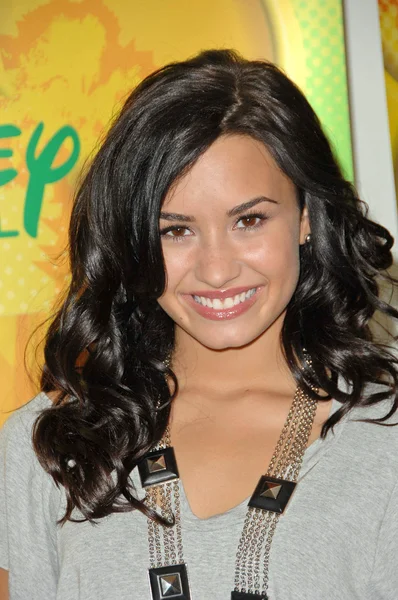 Demi Lovato en Disney ABC Television Group Summer Press Junket, ABC Studios, Burbank, CA. 05-15-10 — Foto de Stock