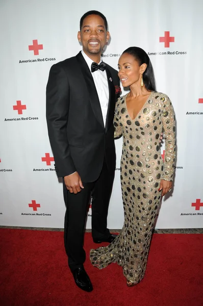 Will Smith和Jada Pinkett Smith — 图库照片