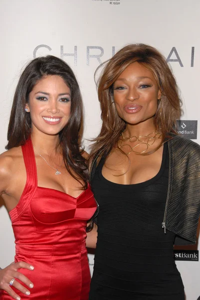 Nicole Johnson e Alicia Marie — Foto Stock