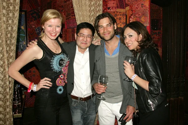 Andrea Harrison, Gregory Hatanaka, Eyal Simko and Jenny Leeser — Stock Photo, Image