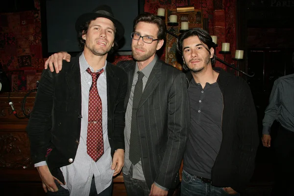 Bret Roberts and James Avallone and James Duval — Stock Photo, Image