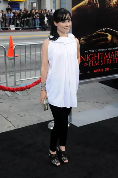 Kristen Ruhlin al "Nightmare On Elm Street" World Premiere, Chinese Theater, Hollywood, CA. 04-27-10 — Foto Stock