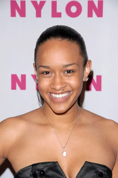 Chani Christie en la edición de mayo de la revista NYLON Young Hollywood Launch Party, Roosevelt Hotel, Hollywood, CA. 05-12-10 — Foto de Stock