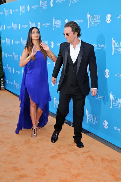 Camila Alves et Matthew McConaughey — Photo