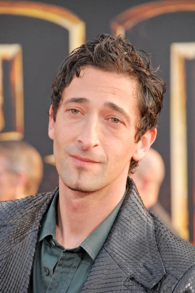 Adrien Brody at the Iron Man 2 World Premiere, El Capitan Theater, Hollywood, CA. 04-26-10 — Stock Photo, Image
