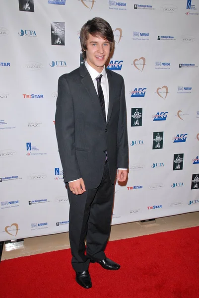 Devon Werkheiser at the Midnight Mission's 10th Annual Golden Heart Awards, Beverly Hilton Hotel, Beverly Hills, CA. 05-10-10 — Stok fotoğraf