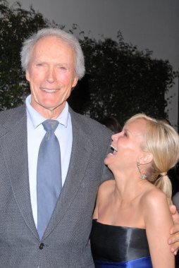 Clint Eastwood and Kristin Chenoweth