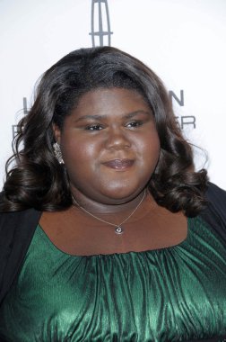 Gabourey sidibe 3 yıllık özü siyah kadın hollywood öğle yemeğinde, beverly hills hotel, beverly hills, ca. 03-04-10