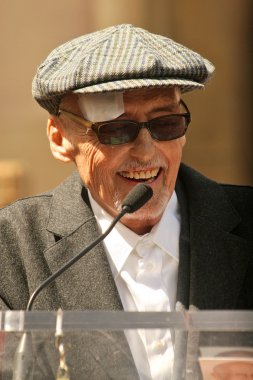 Dennis Hopper at the Hollywood Walk of Fame induction ceremony for Dennis Hopper, Hollywood Blvd., Hollywood, CA. 03-26-10