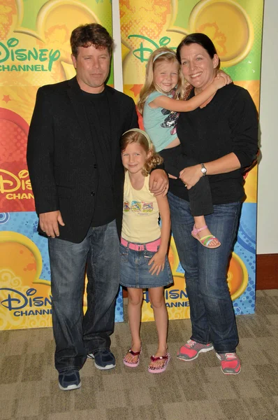 Sean Astin e a família — Fotografia de Stock