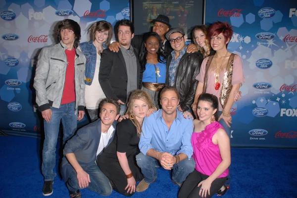 American Idol Finalists — Stock Photo, Image