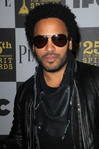 Lenny Kravitz at the 25th Film Independent Spirit Awards, Nokia Theatre L.A. Live, Los Angeles, CA. 03-06-10 — Stock Photo, Image