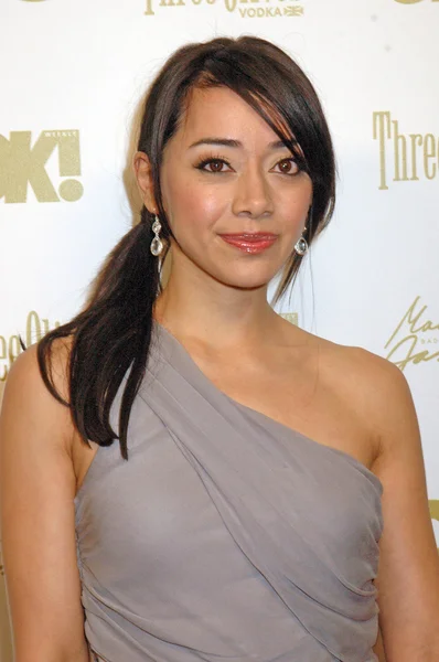 Aimee garcia på ok magazine pre-oscar part beso, hollywood, ca. 03-05-10 — Stockfoto