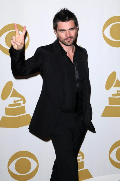 Juanes 52 rocznych nagród grammy, prasy, staples center, los angeles, ca. 01-31-10 — Zdjęcie stockowe