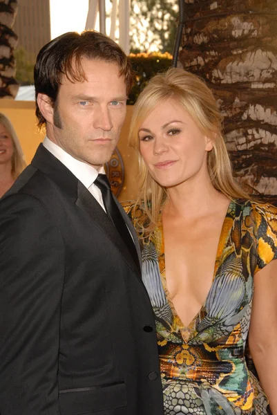 Stephen moyer a anna paquin — Stock fotografie