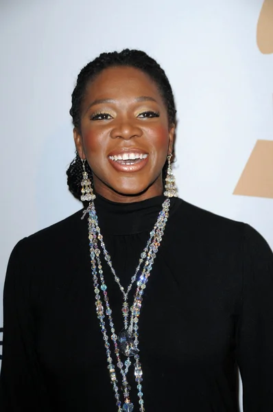 India Arie at The Recording Academy and Clive Davis Present The 2010 Pre-Grammy Gala - Salute To Icons, Beverly Hilton Hotel, Beverly Hills, CA. 01-30-10 — Stock Photo, Image