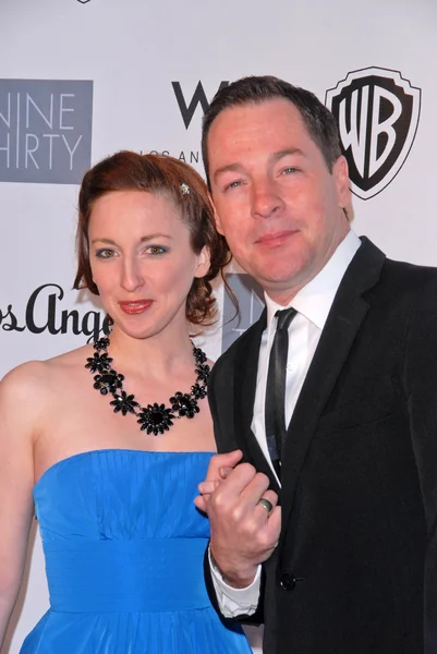 Vanessa Claire Smith and French Stewart — Stock Photo, Image