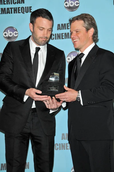 Ben Affleck, Matt Damon — Stock Photo, Image