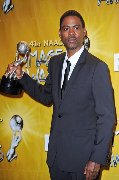 Chris Rock 41 Naacp Image Awards - Press Room, Sanktuarium Auditorium, Los Angeles, Ca. 02-26-2010 — Zdjęcie stockowe