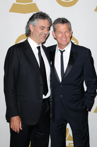 Andrea Bocelli, David Foster — Φωτογραφία Αρχείου