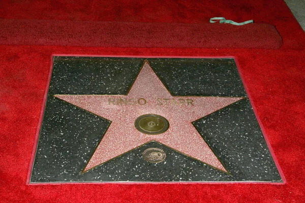 Ringo starr's csillag — Stock Fotó