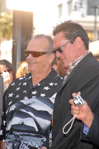 Jack Nicholson and Michael Madsen — стокове фото