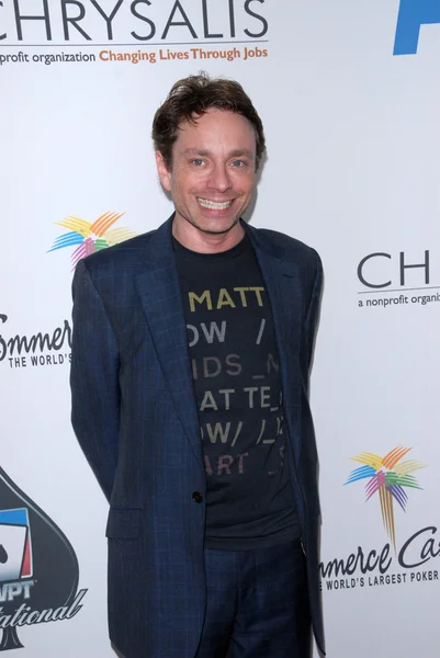 Chris Kattan op de World Poker Tour Celebrity Invitational toernooi, Commerce Casino, Commerce, Ca. 02-20-10 — Stockfoto